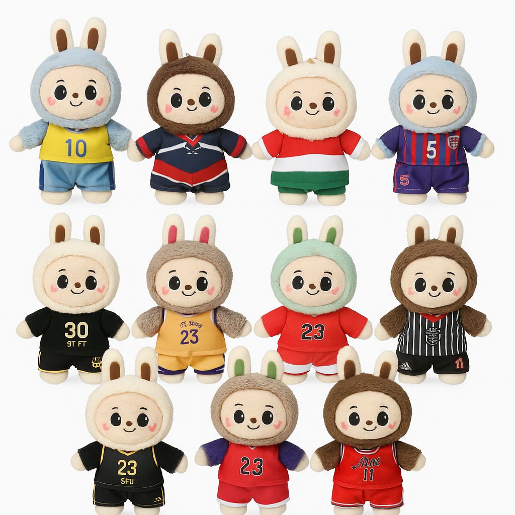 Miniatura 3 de MUÑECO LABUBU DEPORTIVO EN LLAVERO